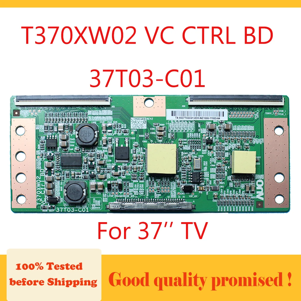 Плата tcon T370XW02 VC CTRL BD 37T03-C01 37-дюймовая материнская плата для телевизора 37-дюймовая сменная плата для телевизора T370XW02 VC 37T03 C01 Бесплатная доставка