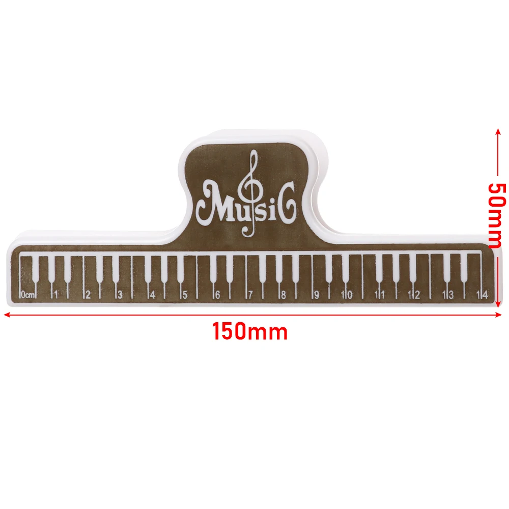 Держатель для бумаги с фиксированными клипсами 15 см АБС-пластик гитары скрипки