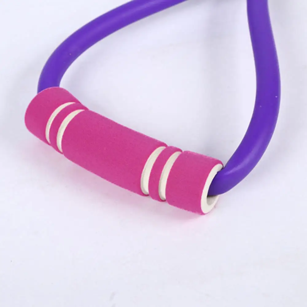 

Blue/Pink /Purple/Green For Yoga Pull Rope Tube Resistance Band Sport Fitness Gym Rally High Quality