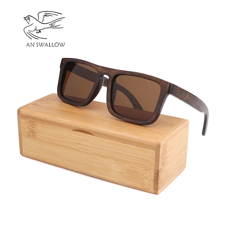 Женские и мужские солнцезащитные очки поляризационные в квадратном стиле UV400