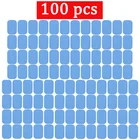 Гелевые накладки сменные для мышц 100 шт., электрический стимулятор мышц, устройство для тренировки тела, гелевые накладки для EMS, АБС-пластик, тренировочные гелевые патчи