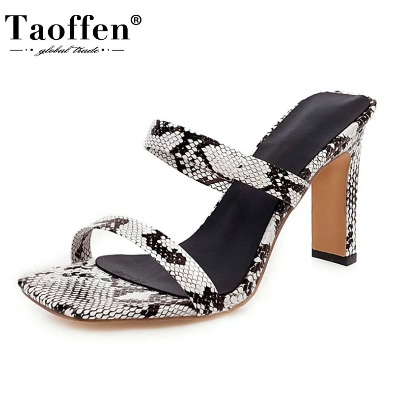 TAOFFEN/сезон весна лето Новинка модные повседневные женские босоножки обувь на