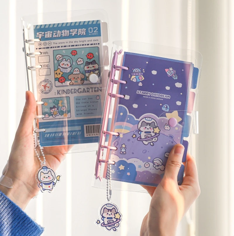 

Ежедневник-органайзер с наклейками, в виде кота