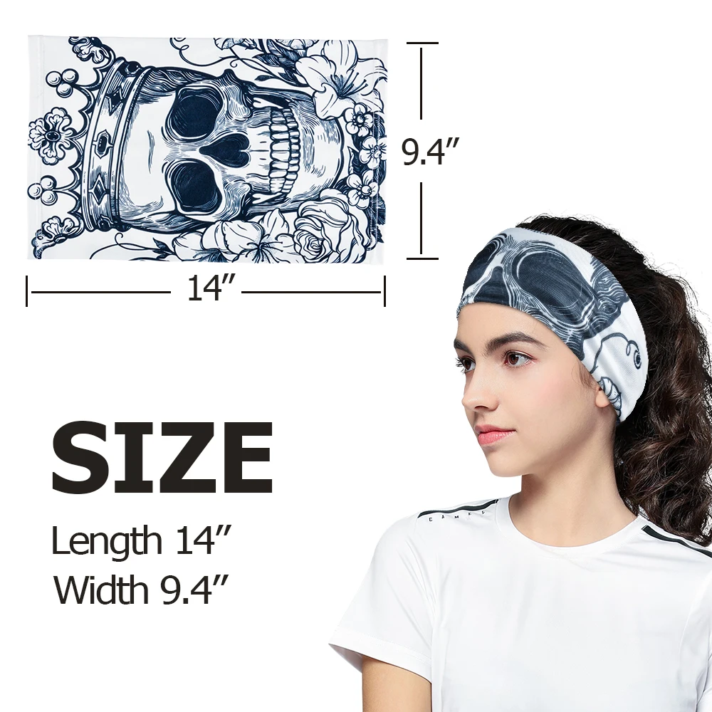 Банданы с черепом в стиле хип-хоп 1 шт. шарф для скалолазания походов маска шеи и