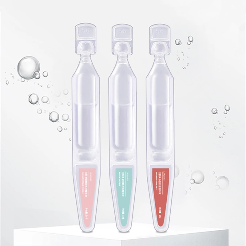 

5PCS Hyaluronic Acid Facial Repair Water Smudge Essence Brightening Firm Soft Ampoule Improvement Shrink Pores Nourish Liquid