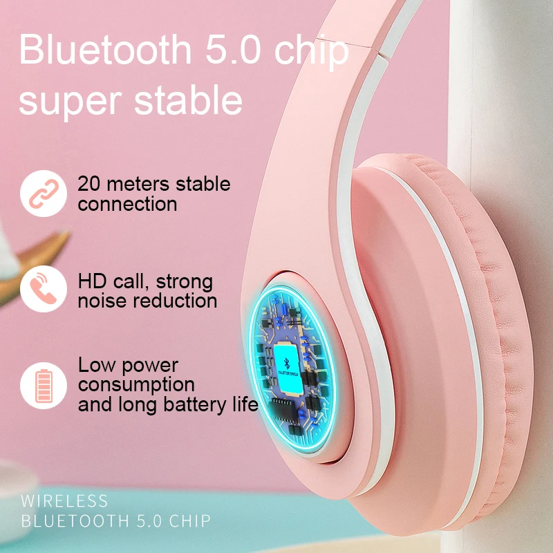 Caridite Беспроводной Bluetooth повязка Игры наушники для отдыха в ночном клубе