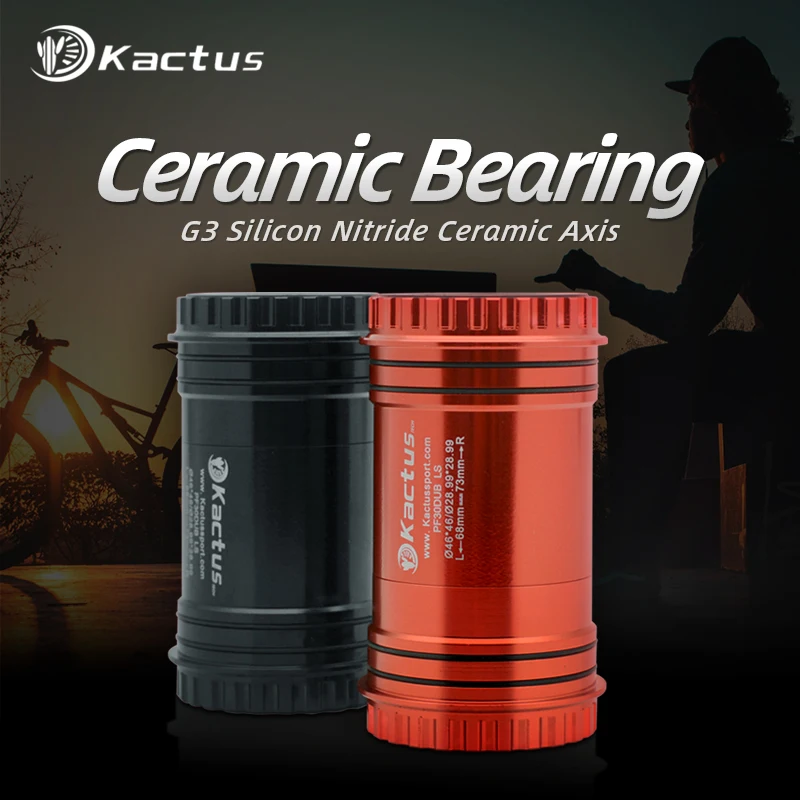 

Bottom Bracket PF30DUB-LS Ceramic for SRAM DUB Specification Cranksets Axis 28.99mm Bicycle Shell Dia 68mm-73mm MTB Road Frame