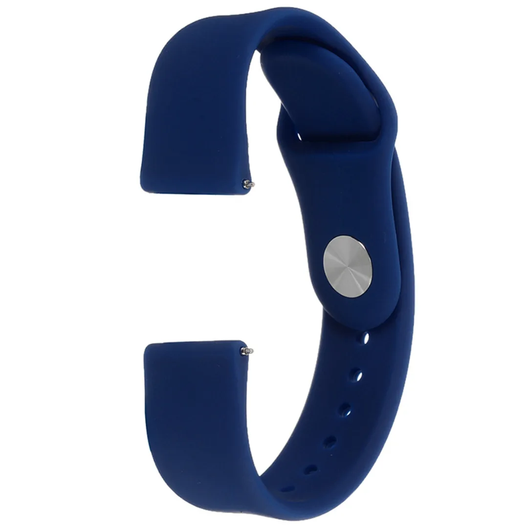 20 мм замена силиконовый ремешок для часов для samsung Шестерни S4 huawei часы 2 Xiaomi Huami Amazfit Bip A1608 Смарт ремешок для наручных часов