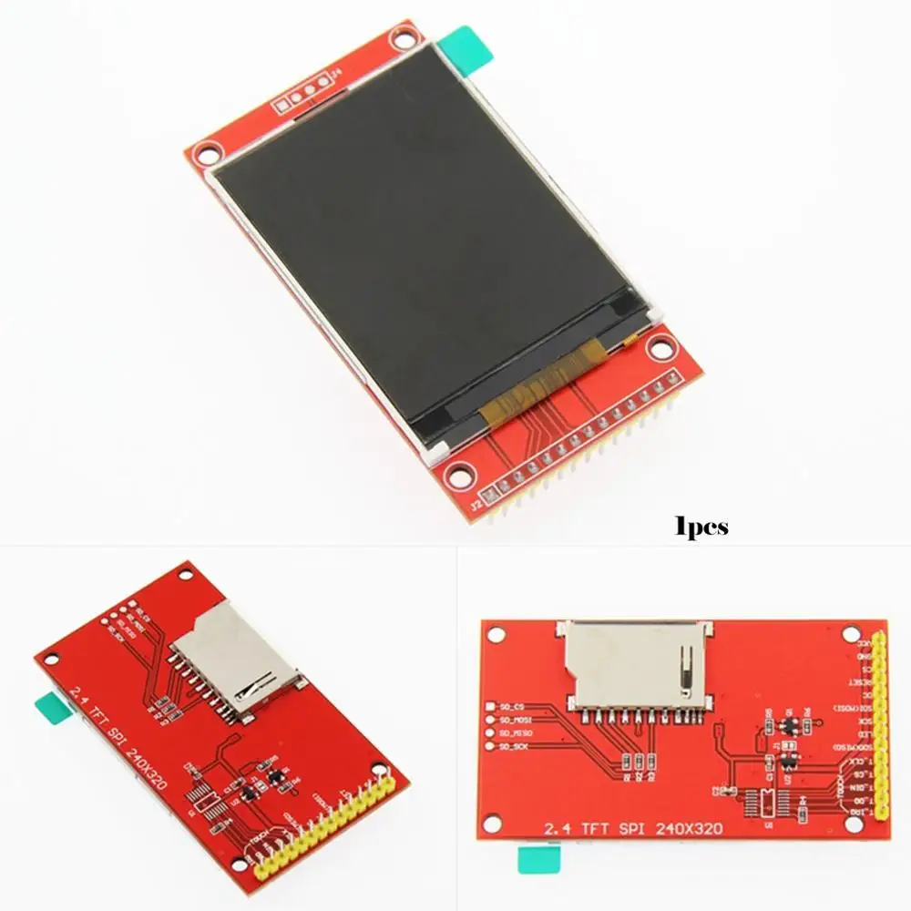 2 4 дюймов TFT SPI серийный ЖК-дисплей Разрешение 320*240 inch Дисплей модуль с SD слот для