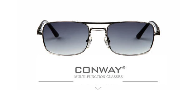 Conway, легкие солнцезащитные очки, квадратные, для мужчин, военные, пилот, солнцезащитные очки, топ бар, антибликовые, для вождения, очки, стрелка, фирменный дизайн