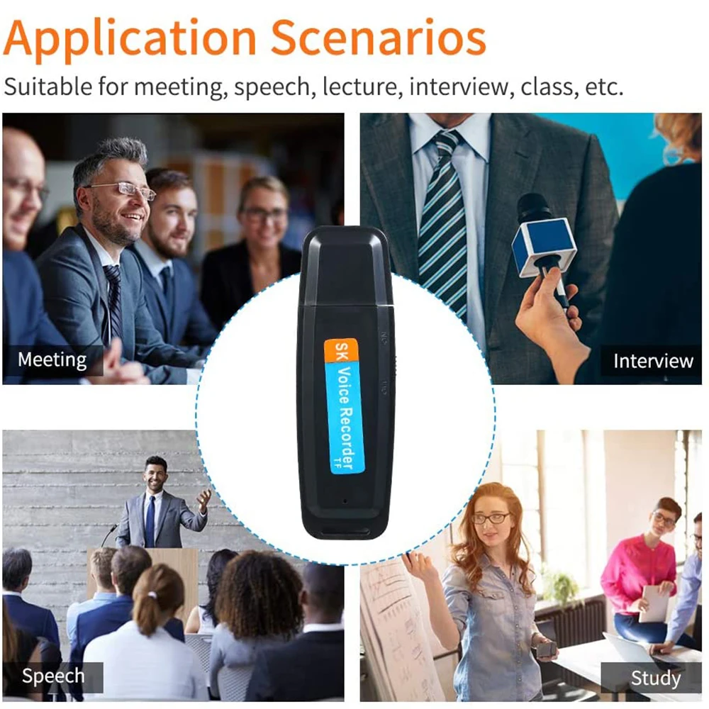 Мини диктофон маленький U диск 8 ГБ 16 32 USB ручка для записи голоса флэш накопитель