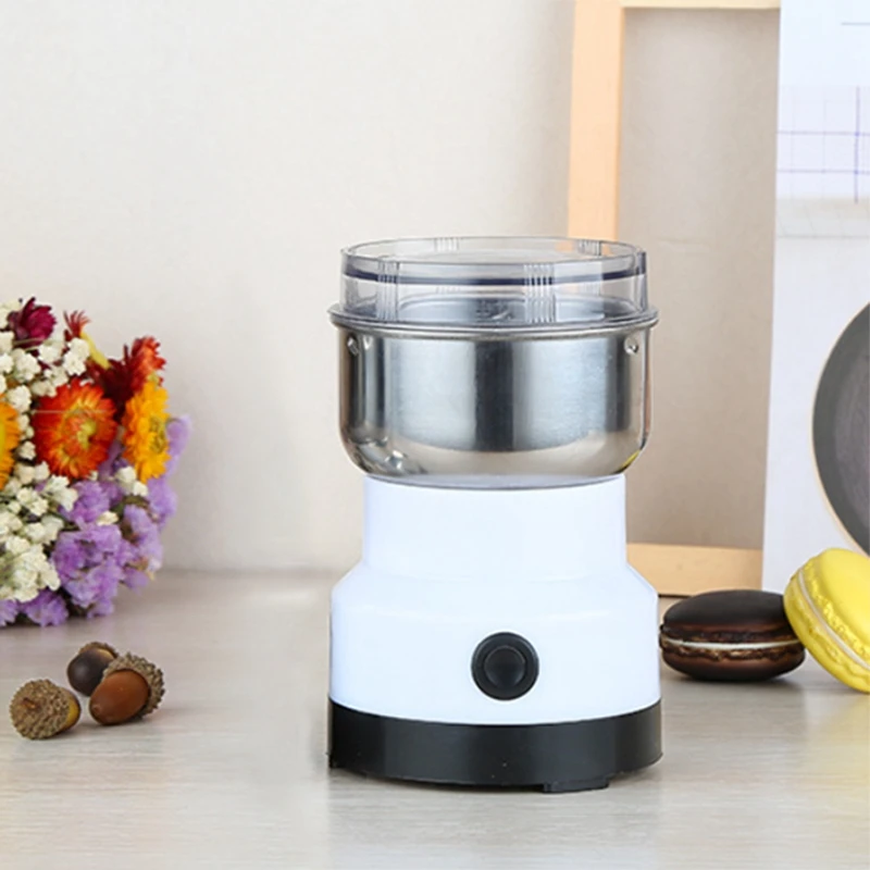 Электрическая кофемолка в зернах китайская медицина мельница для цельного зерна