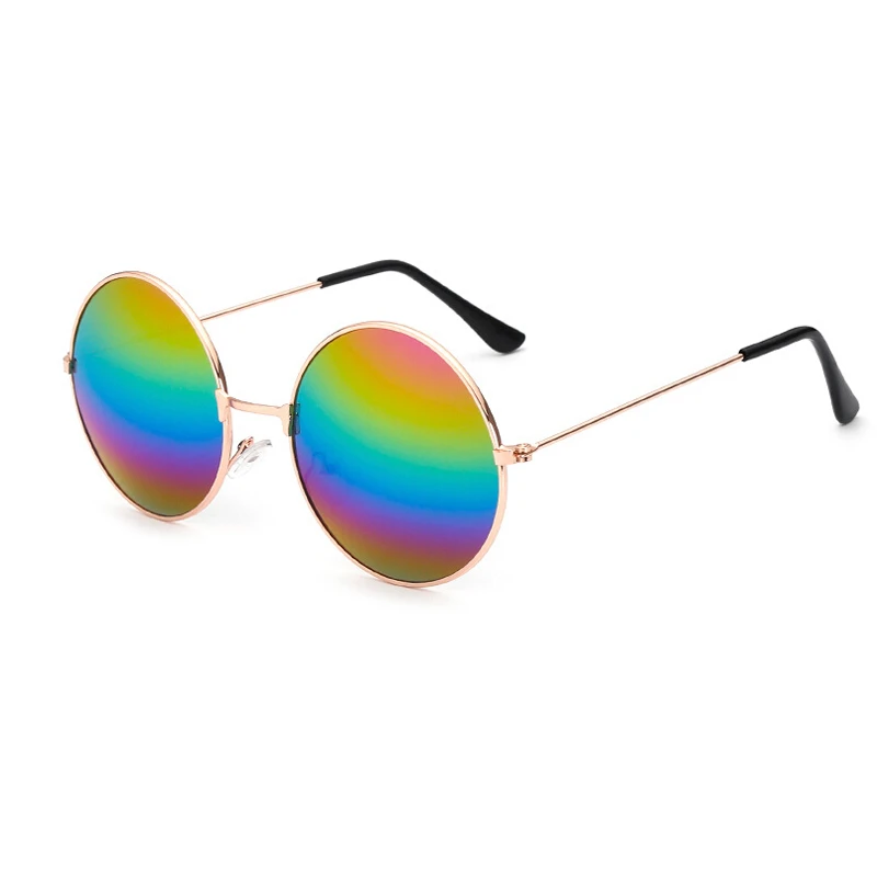 

OLNYLO Round Colorful Children Sunglasses Girls Boys Cute Outdoors Sun Glasses Glasses Classic Eyeglasses Child Oculos UV400