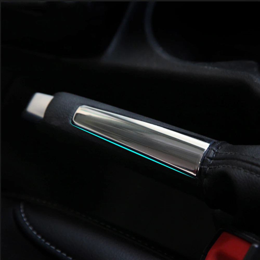 ABS Handbrake Sequin For Focus 2 Interior Decoration Chrome Trim Ford 2008 To 2015 3 Accessories | Автомобили и мотоциклы