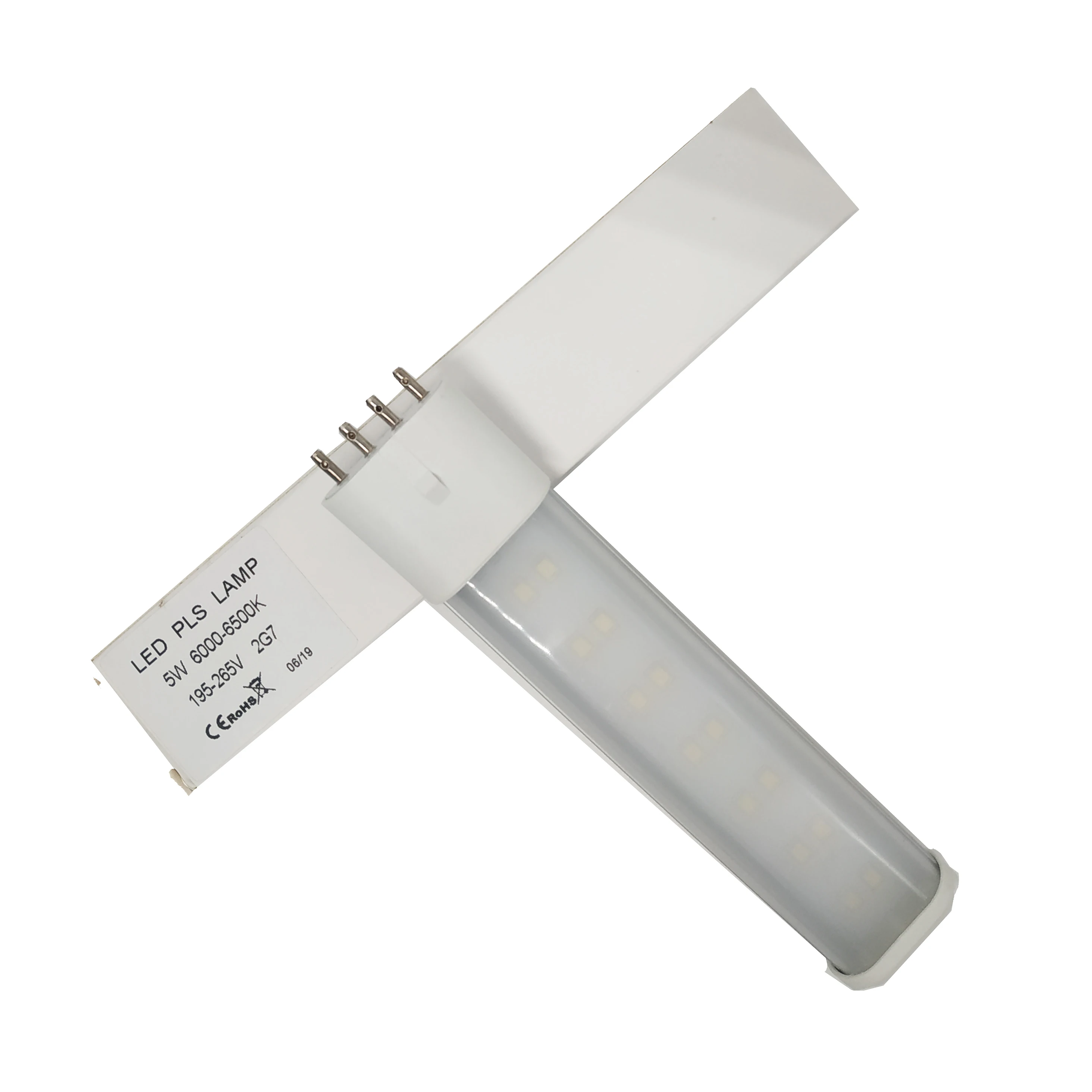 1X 2g7 2gx7 led lamp PLS light desk hotel office Lamp Replacement CFL pl light 5W 6W 7W SMD 2835 Light warm white/cold white