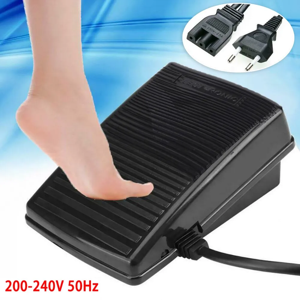 

Sewing Control Pedal For SINGER-Janome Sewing Machine Foot Control Pedal 200-240V 50Hz & Power Cord Multi-function Sewing Tool