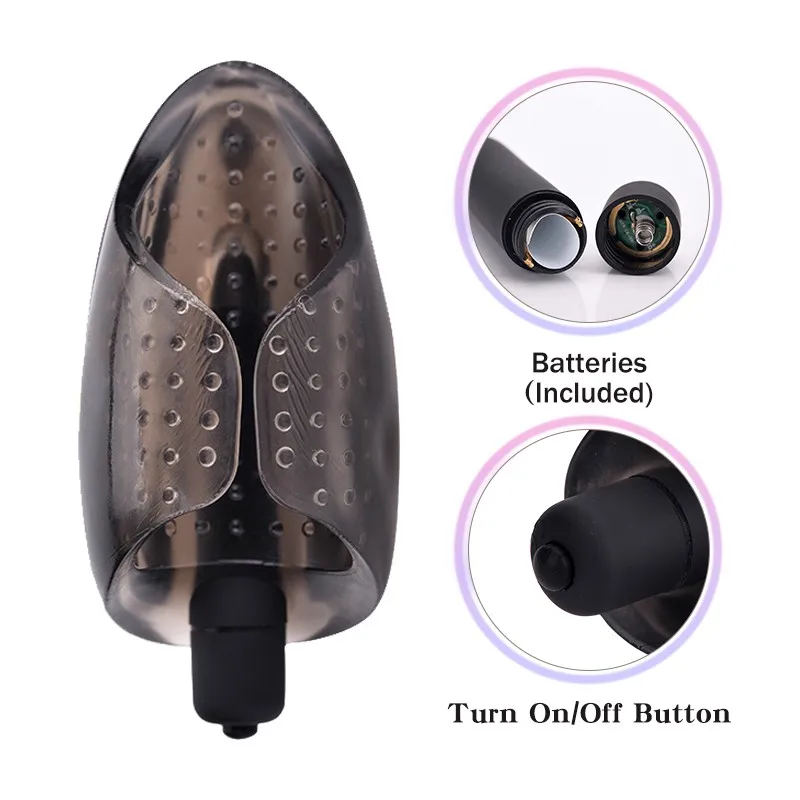 Товары для взрослых вибрационная насадка пениса в форме пули устройство