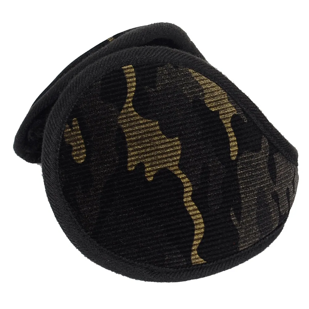 Модные камуфляжные наушники мужские зимние теплые меховые защитные аксессуары