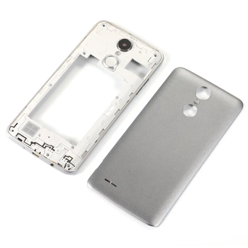 Для LG K8 2017 M200N US215 X300 K120 Aristo M210 US210 средняя рамка корпуса + задняя крышка аккумулятора