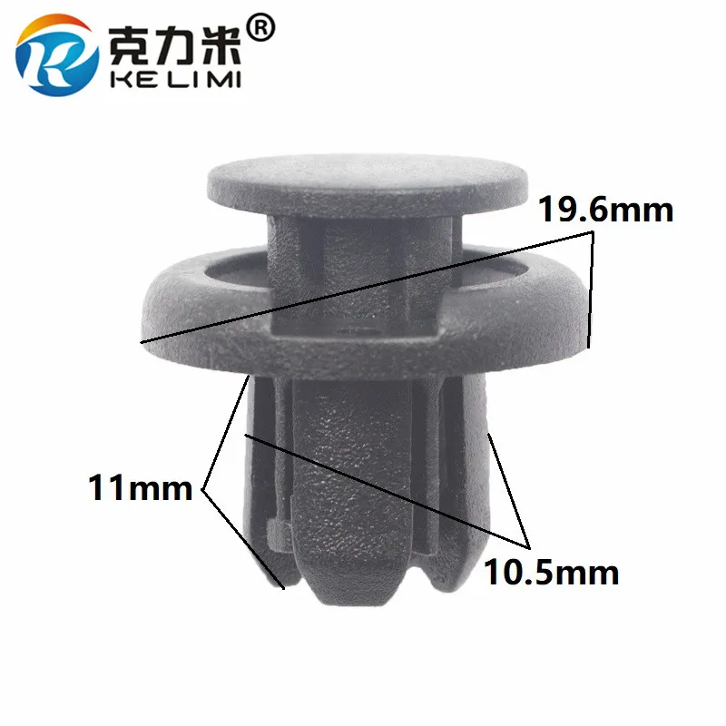 

KE LI MI 50x Fit 10.5mm Push Type Fastener Universal Car Bumper Clip Retainers