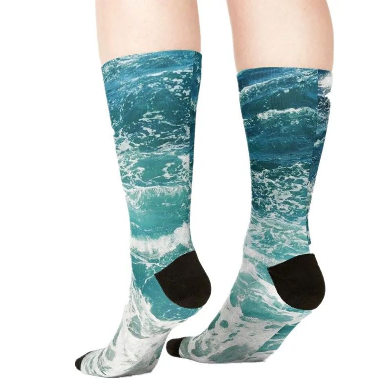 

2021 Women's socks kawaii Touch the Booty Printed Socks Woman harajuku Happy Funny Novelty cute girl gift Socks for women