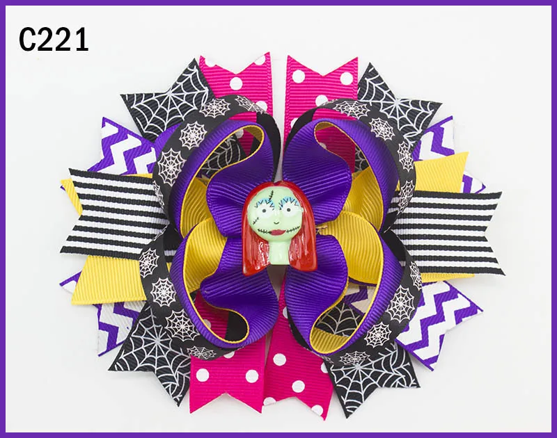 Бесплатная доставка-D 35 шт. рождественские банты для волос с перьями конфетный