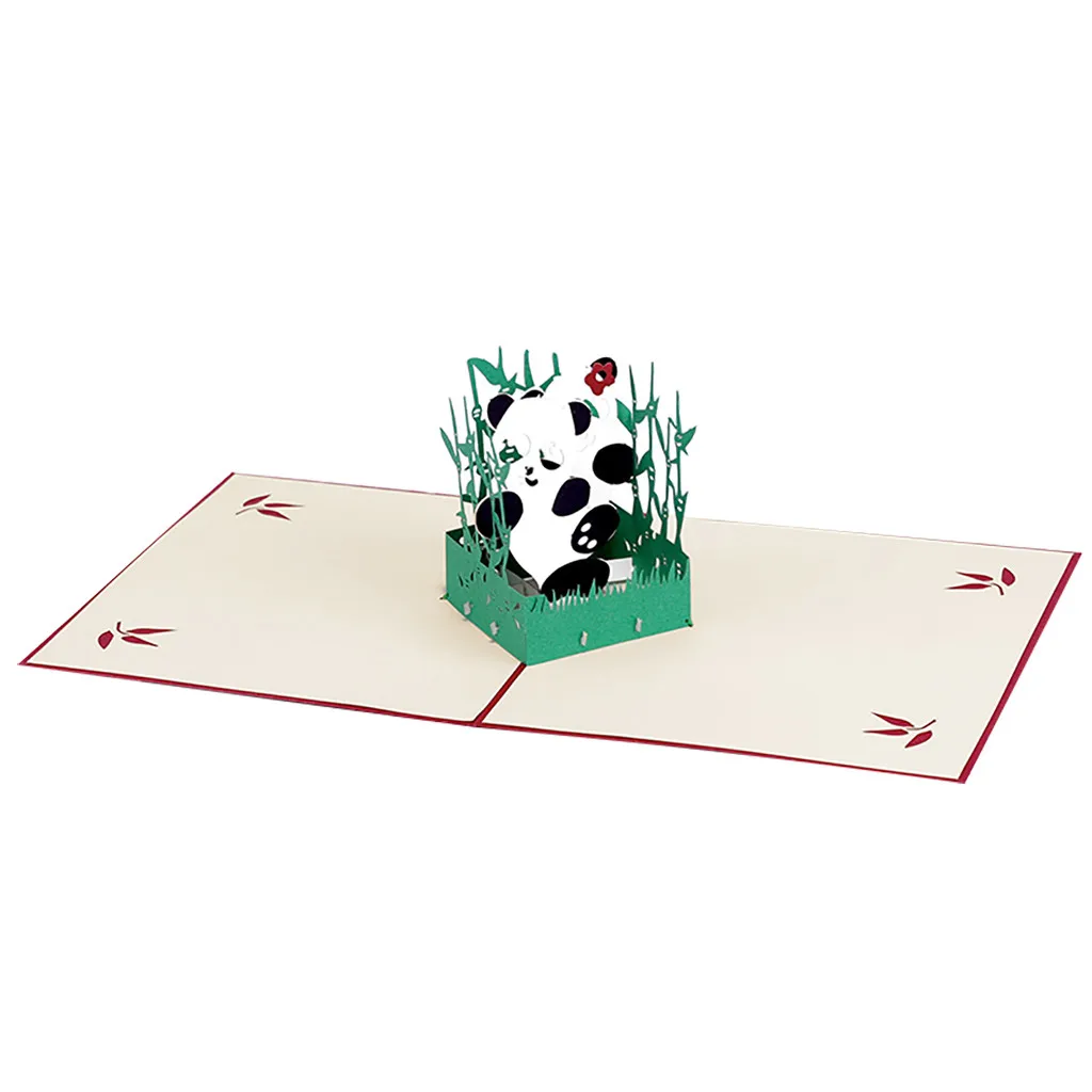 3D стерео ручной работы поздравительная открытка праздник благословение