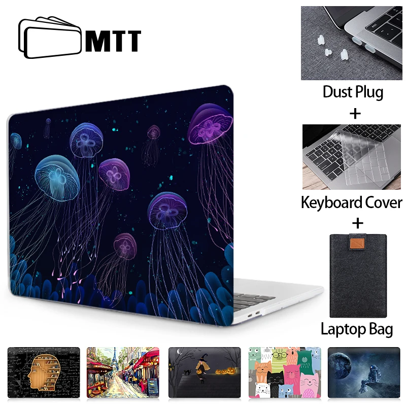 Чехол MTT для ноутбука Macbook Pro Retina 13 15 16 дюймов чехол с сенсорной панелью Air 11 12 3 4