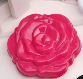 Rose Мини винтажный цветок розы в стиле ретро Форма 3D стерео двухстороннее косметическое компактное зеркало для нанесения макияжа 4 цвета на выбор - Цвет: Rose