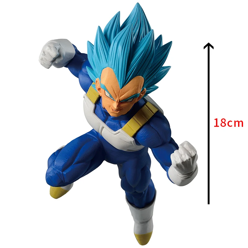 Оригинальный Banpresto Overseas SSJ Rose Goku Blue Vegeta SSJ4 Gogeta Vegetto фигурка фигурки модель куклы