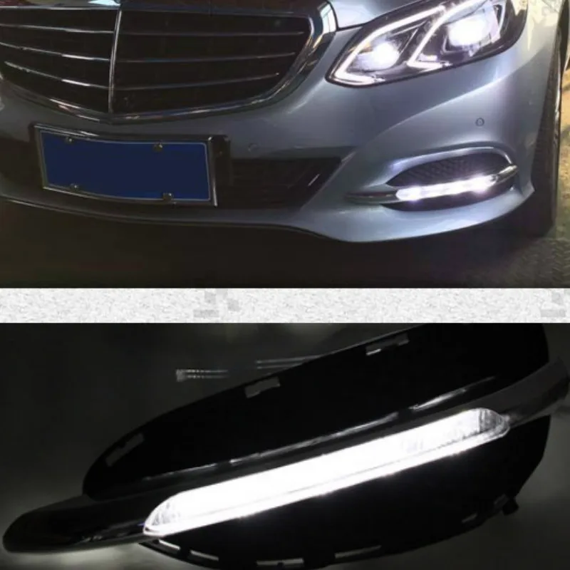Дневной ходовой светильник DRL Светодиодный дневной s для Mercedes E Class amg W212 E180 E200 E260 E320