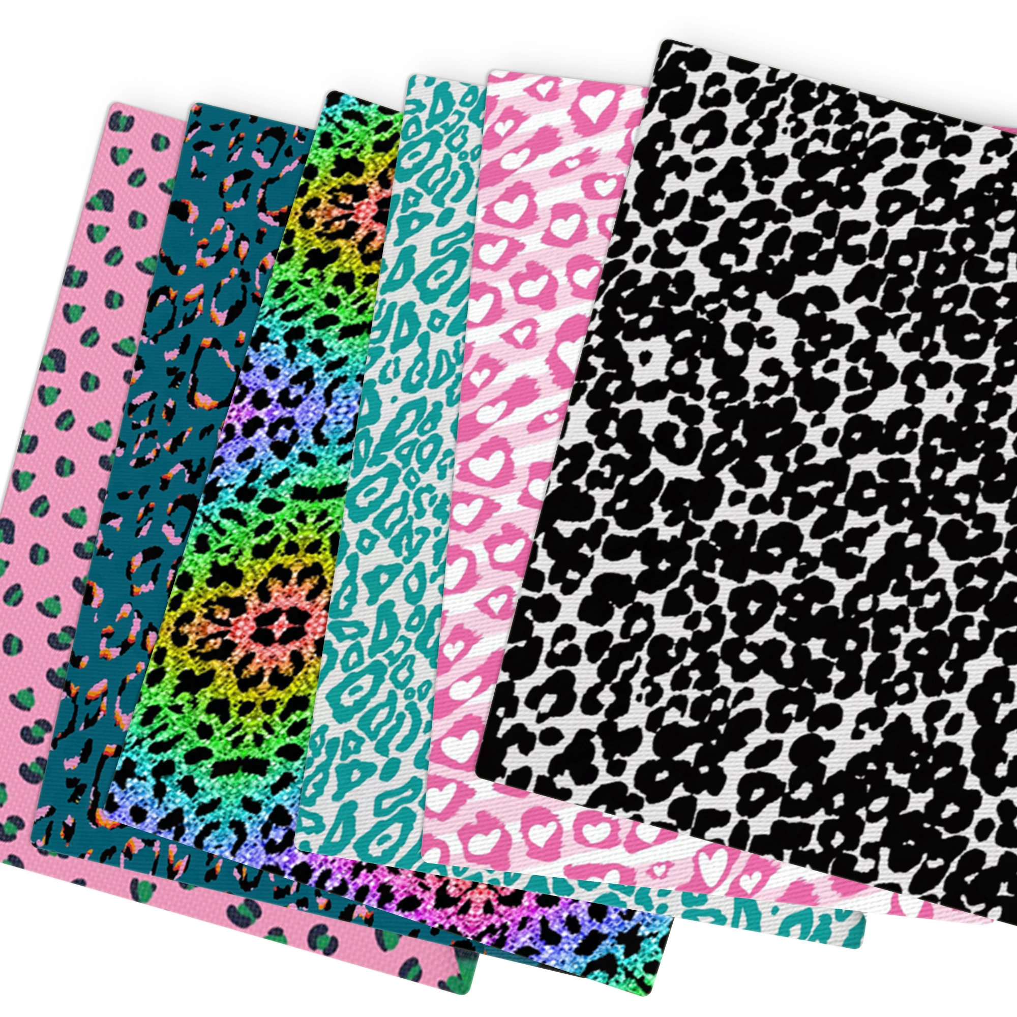 Градиентный цвет леопард 100% хлопок шитье ткань ручной работы для рукоделия 1Yc13544