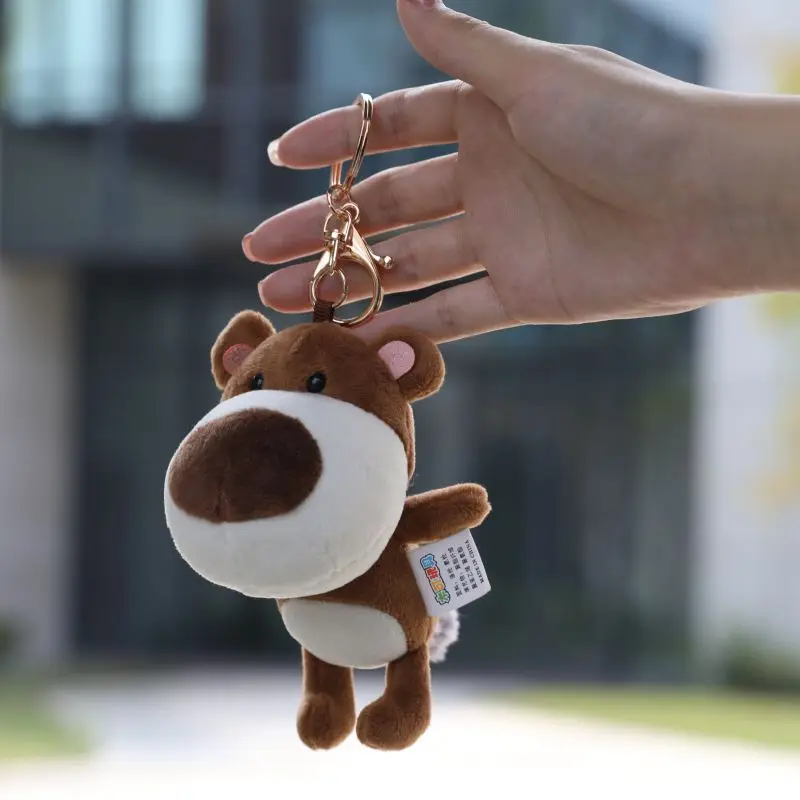 13 5 см милый медведь брелок Маленькая подвеска для сумки через плечо с плюшевые