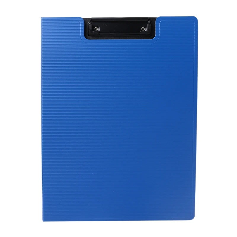 

1XCB Plastic Clipboard Folder File Folder Writing Board Organizer Storage Paperboard