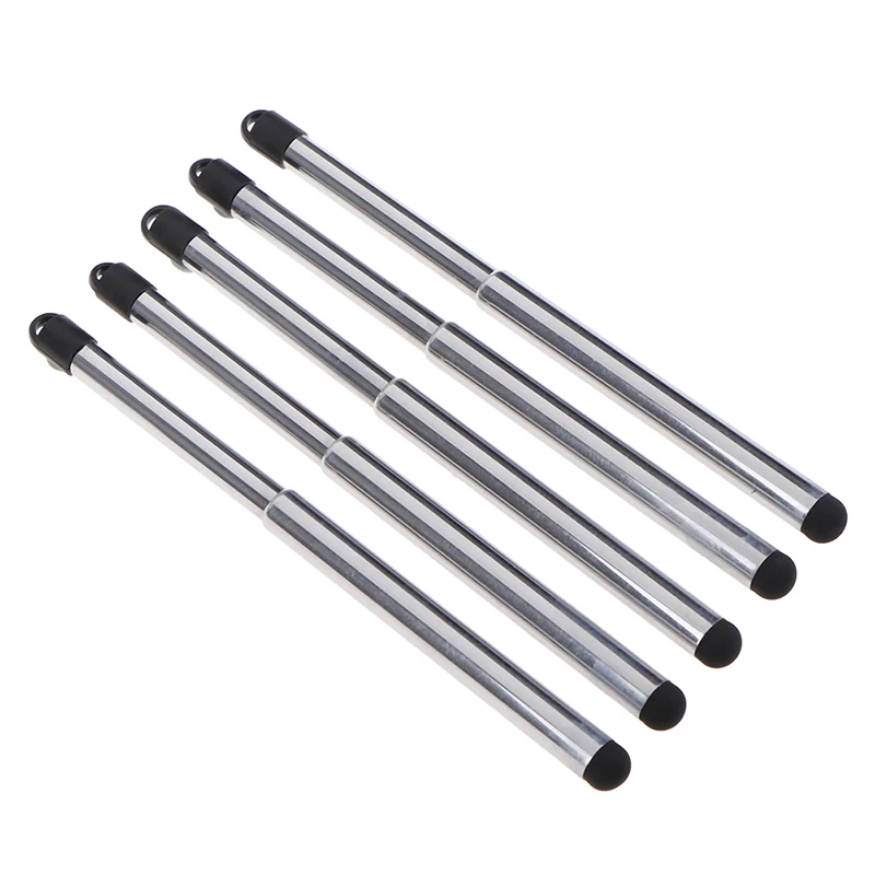 new 5pcs retractable universal touch screen pen capacitive stylus pen for phone tablet retractable universal touch screen pen free global shipping