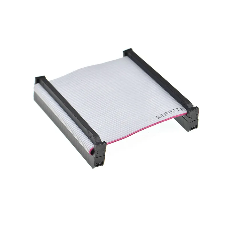 10 шт. FC-50p 5 см 2 54 мм Шаг JTAG AVR ISP скачать кабель 50P провод 50PIN серый плоский для