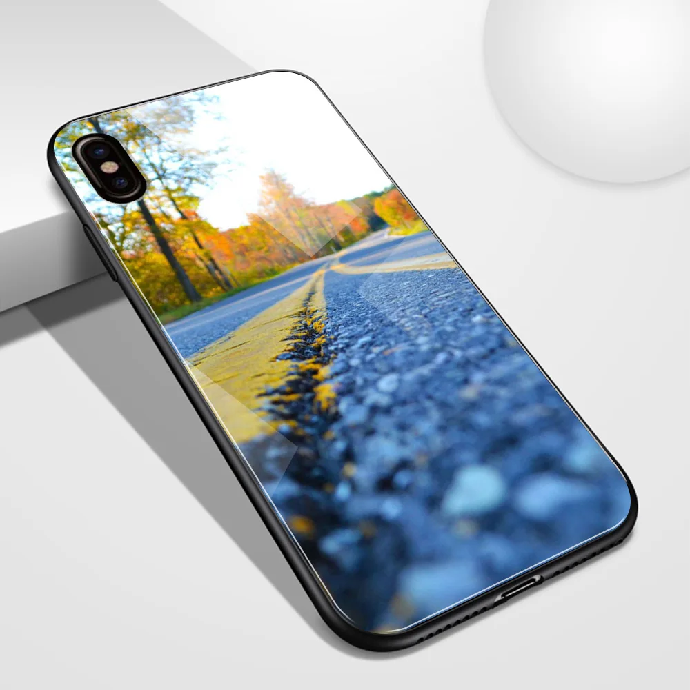 Чехол для iPhone 11 стеклянная задняя крышка чехол iphone SE2 6 6s 7 8 Plus X XS Max XR pro max|Бамперы| |