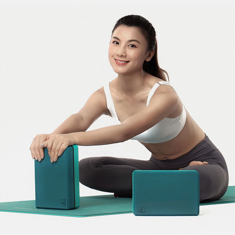 

Top Brand YUNMAI Pilates yoga block Body Shaping Fitness Tool for yoga Eco-friendly EVA material yoga accessories Two pieces