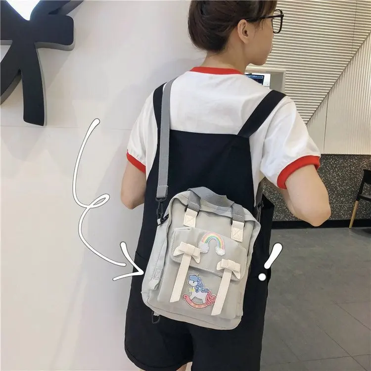 

Women Backpacks for School Teenage Girls 2020 New Fashion Female Cute Unicorn Students Backpack for Teenager Shoulder Bags