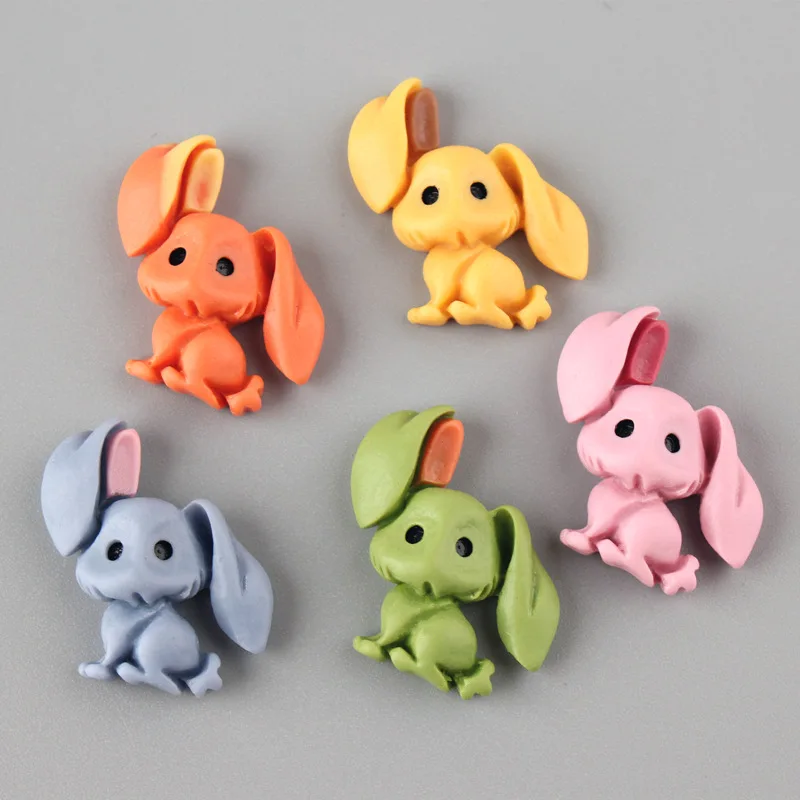 Бесплатная доставка 20 шт. 20*25 мм кавайные животные слон кабошоны из смолы