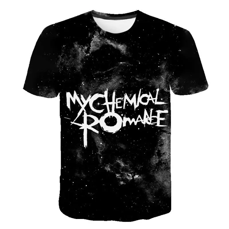 Новинка 2020 года футболка с надписью My Chemical Romance мужские женские и детские топы в