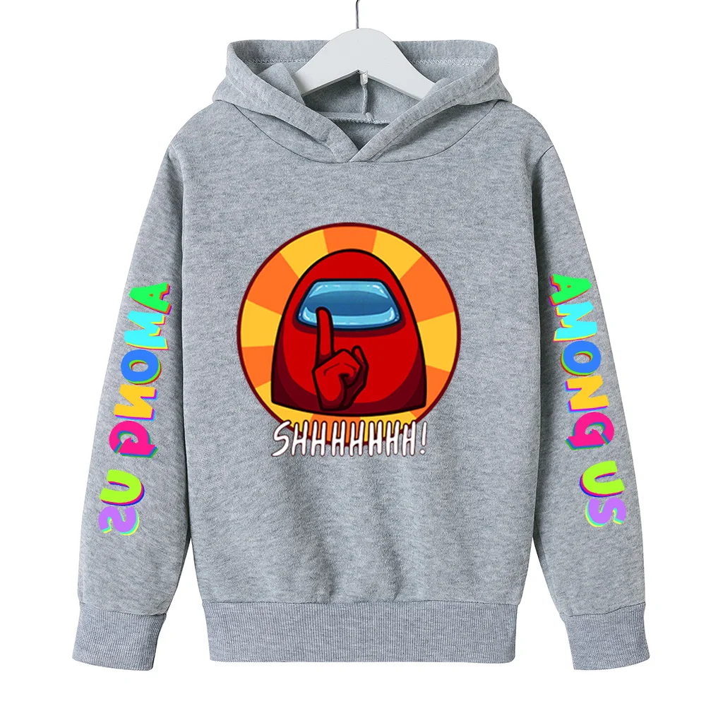 

Among Us Fashion Child Hoodie Kids Clothing Comfortable Fabric Boy Children's Toddler Game Graphics 4T-14T Spring Autumn