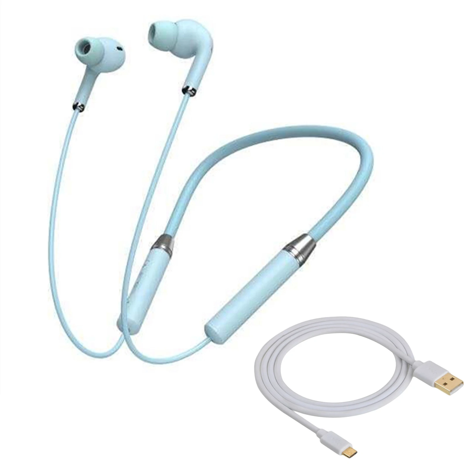 

YB-1 Wireless Bluetooth Neck Hanging Stereo Sound In-Ear Earbuds Lightweight Sports Earphone Wireless Bluetooth Neck Headphones