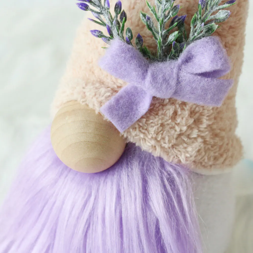 

2021 Faceless Doll Little Figurine Ornament Desktop Plush Gnome Standing Elf Dwarf Doll Ornament Decoration Gift for Bedroom