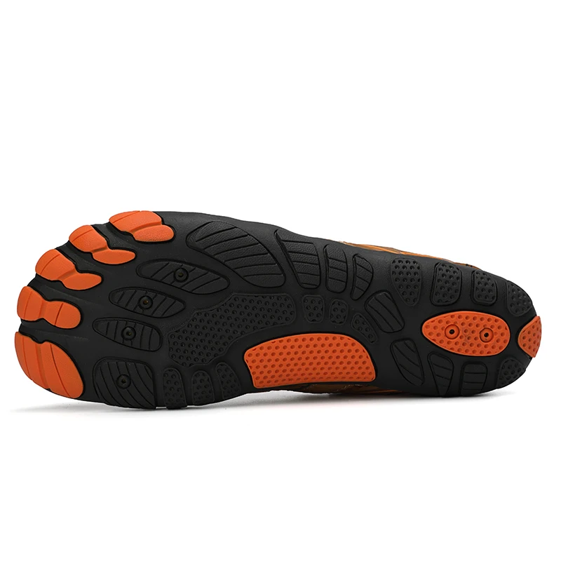 Мужские летние кроссовки Aqua Shoes воздухопроницаемые Quik-dry размера плюс 46 из замши и