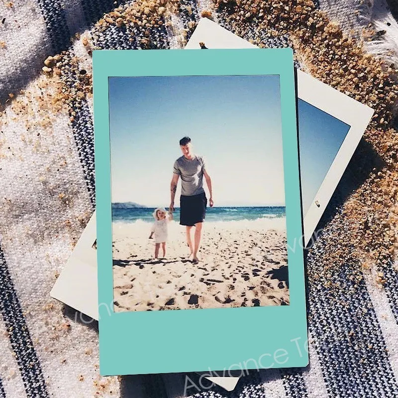 Подлинная Fujifilm Fuji Instax монохромный/миндальное печенье/голубой Плёнки 30 шт. для