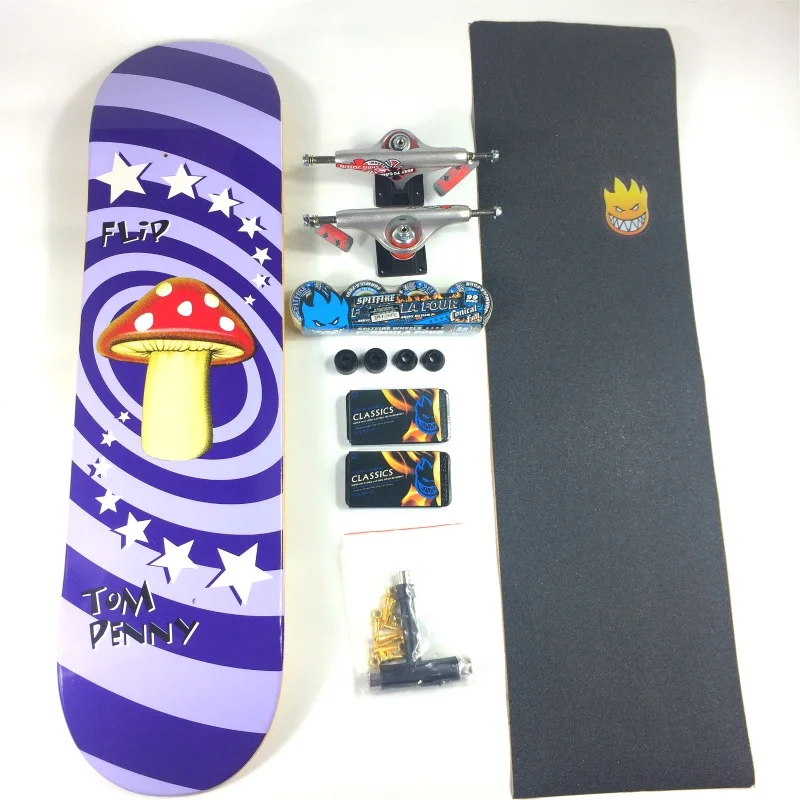 

Flip Color 7.75/7.8/8.0/8.125/8.25/8.375 Canadian High-Grade Maple 7-layer Professional Complete Skateboard