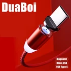 Магнитный зарядный кабель Micro USB Type-C, 1 м, 2 м, с поворотом на 360 градусов, для Sony Xperia 1 II, L4, 8, Ace, Samsung A21s, A51, A71, A31