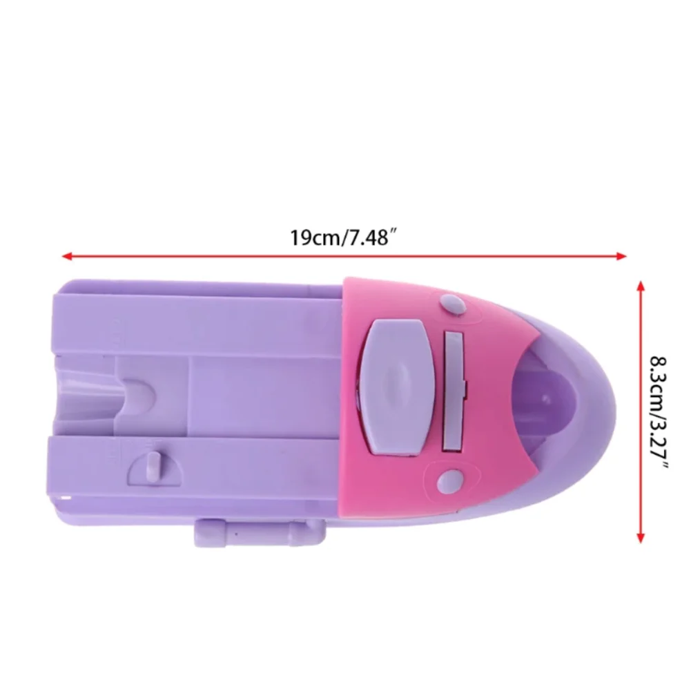 

DIY Portable Nail Printer Art Stamping Tool Nail Polish Decoration Printer Machine Purple Nail Stamper Set Nail Fashion Design