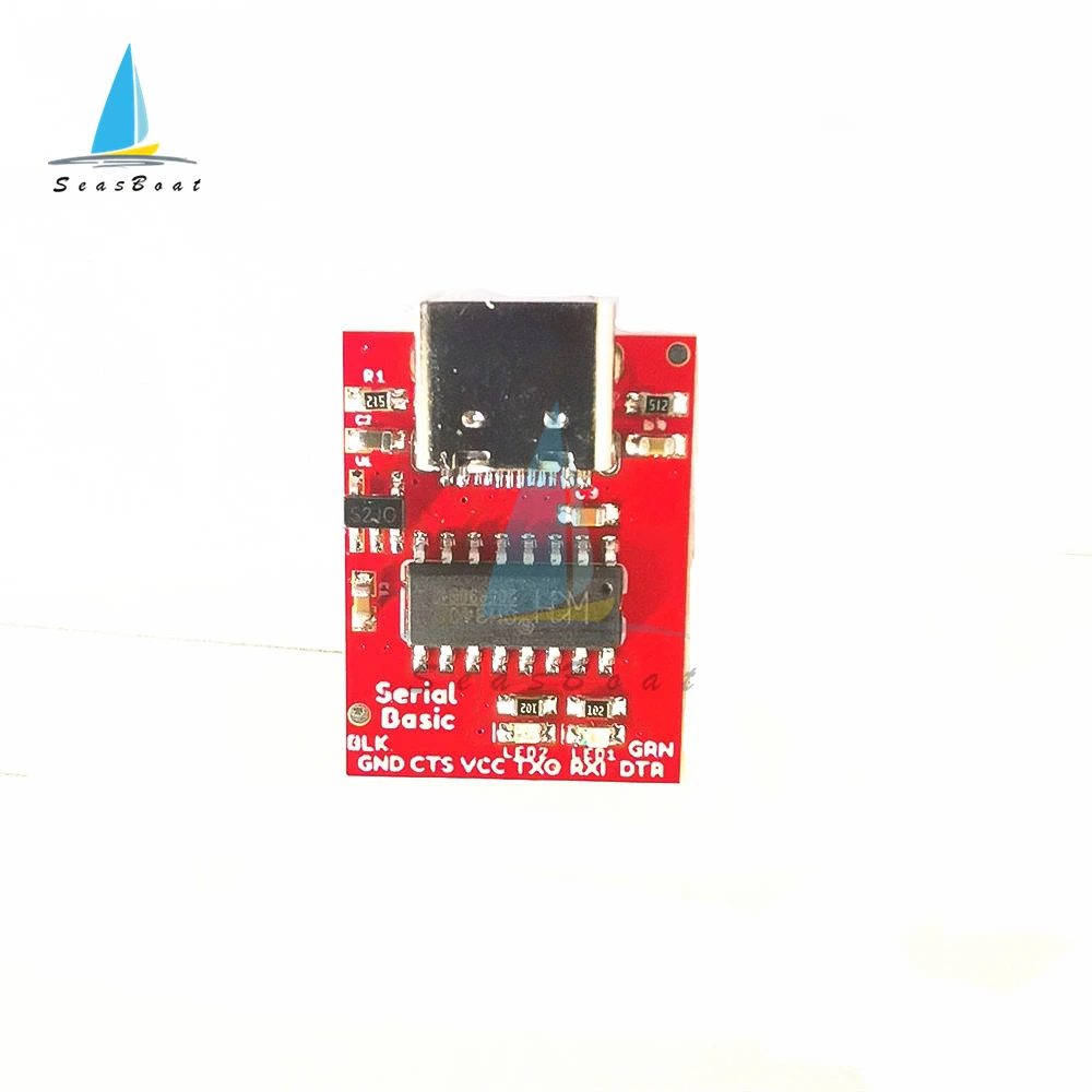 3 В 5 Тип C USB к TTL последовательному порту CH340C модуль ISP Коммуникационный